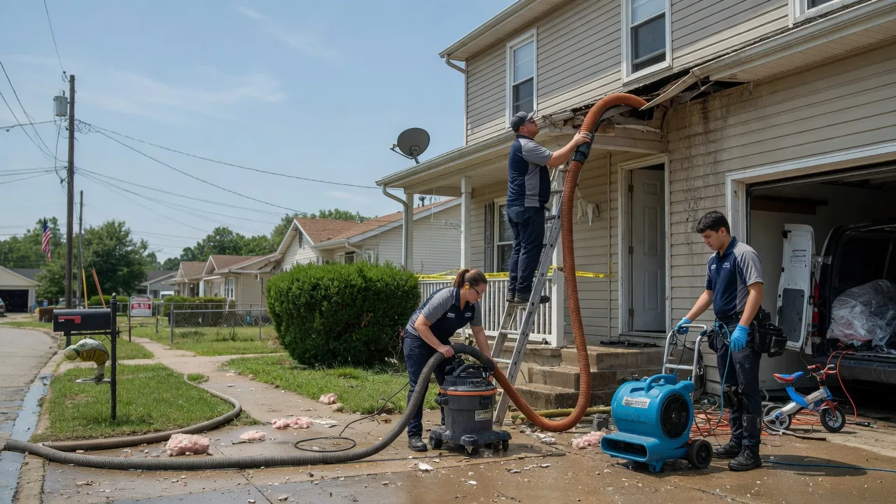 Water Damage Restoration in Letart, WV near me